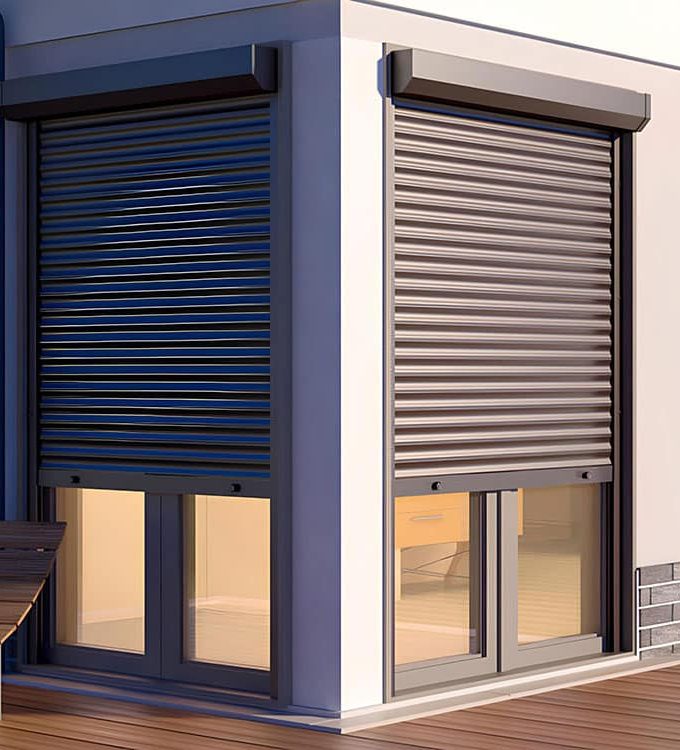 Window Roller Modern House — Premium Window Coverings In Chevallum, QLD
